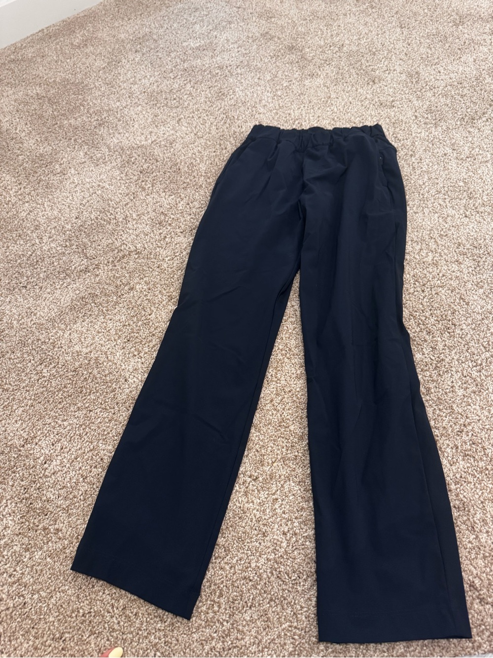 Vuori Black Wide-Leg Performance Pants